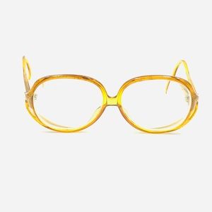 Vintage Optyl 3041 Brown Oval Sunglasses Frames